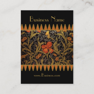 Visitenkarte Vintag Print William Morris 3