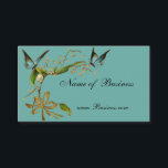 Visitenkarte Vintage Schmetterlinge Aquamarin<br><div class="desc">Visitenkarte Vintage Schmetterlinge Aquamarin</div>
