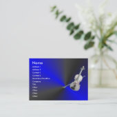 Visitenkarte Violine (Stehend Vorderseite)
