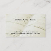 Visitenkarte: Violinunterricht Visitenkarte (Rückseite)