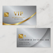 Visitenkarte VIP Gold (Vorne/Hinten)