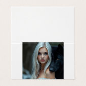 Visitenkarte Visitenkarten (Außenseite Aufgefaltet)