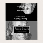 Visitenkarte Visitenkarten (Außenseite Aufgefaltet)