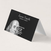 Visitenkarte Visitenkarten (Rückseite)