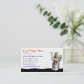 Visitenkarte-Visitenkarten Visitenkarte (Stehend Vorderseite)