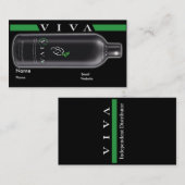 Visitenkarte Viva Schwarzes (Vorne/Hinten)
