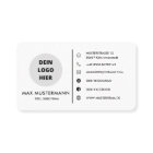 Visitenkarte Vorlage - Selbst Gestalten