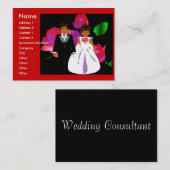 Visitenkarte "Wedding Consultant" I (Vorne/Hinten)