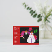Visitenkarte "Wedding Consultant" I (Stehend Vorderseite)