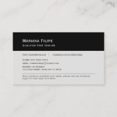 Visitenkarte, Yoga-Klassen-Foto individuell anpass Visitenkarte (Vorderseite)