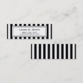 Visitenkarte, zeitgenössischer mini visitenkarte (Vorne/Hinten)