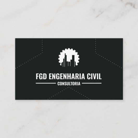 Visitenkarte Zivil Ingenieur (Vorderseite)