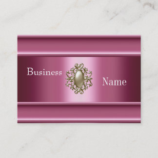 Visitenkarte Zizzago Silk Pink Pearl Jewel