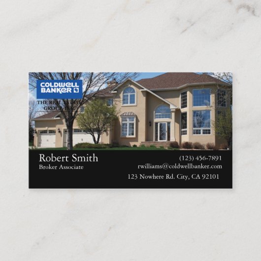 Visitenkarte: Zuhause 02 Visitenkarte (Vorderseite)