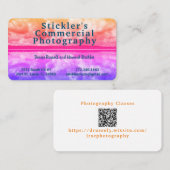 Visitenkarte zum Aufspüren (Vorne/Hinten)