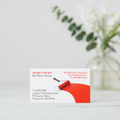 Visitenkarte zum Malen (Stehend Vorderseite)