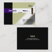 Visitenkarte zum Malen (Vorne/Hinten)