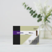 Visitenkarte zum Malen (Stehend Vorderseite)