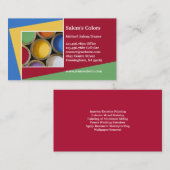 Visitenkarte zum Malen (Vorne/Hinten)