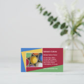 Visitenkarte zum Malen (Stehend Vorderseite)