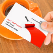 Visitenkarte zum Malen