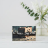 Visitenkarte zur Entfernung von Hausstaub (Stehend Vorderseite)