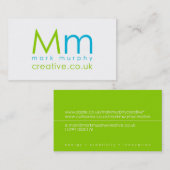 Visitenkarte zwei (Vorne/Hinten)