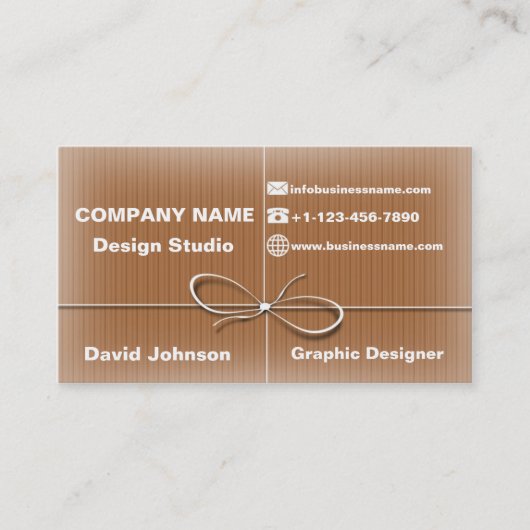 VisitenkarteGepäckpostart Visitenkarte (Vorderseite)