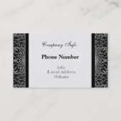 Visitenkarteinderart Visitenkarte (Rückseite)