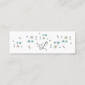 Visitenkartekontaktkarte Mini Visitenkarte