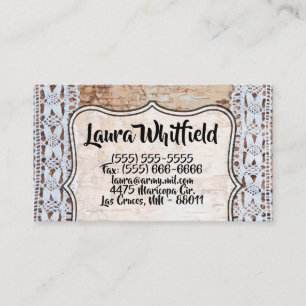 VisitenkarteLand-Stallholz-Spitzen-Kante Visitenkarte