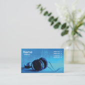 Visitenkartemusik Visitenkarte (Stehend Vorderseite)