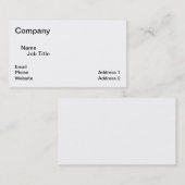 Visitenkarten, 3,5" x 2,0", Packung mit 100 Visitenkarte (Vorne/Hinten)