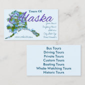 Visitenkarten - ALASKA Visitenkarte (Vorne/Hinten)