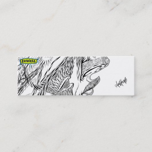 Visitenkarten Andy Howell Mini Visitenkarte (Vorderseite)