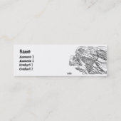 Visitenkarten Andy Howell Mini Visitenkarte (Rückseite)