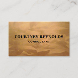 Visitenkarten aus Kupfer, gebürstet Visitenkarte