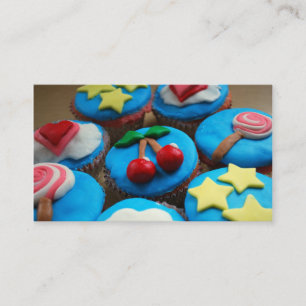 Visitenkarten Bäckerei Cupcakes Visitenkarte