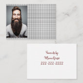 Visitenkarten, Barbershop Visitenkarten Visitenkarte (Vorne/Hinten)