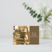 Visitenkarten, Barbershop Visitenkarten Visitenkarte (Stehend Vorderseite)