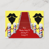 Visitenkarten, Barbershop Visitenkarten Visitenkarte (Rückseite)