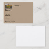 Visitenkarten BASEBALL-FELD-ENTWURF Visitenkarte (Vorne/Hinten)