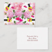 Visitenkarten, Beauty Services im polnischen Salon Visitenkarte (Vorne/Hinten)