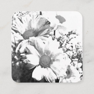 Visitenkarten BLUME STIL UND DESIGN Quadratische Visitenkarte