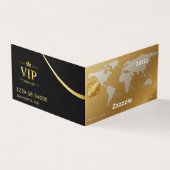 Visitenkarten Custom Gold Premium (Vorderseite)