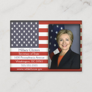 Visitenkarten der amerikanischen Flagge Visitenkarte