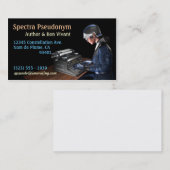 Visitenkarten der Autorin-(b) Visitenkarte (Vorne/Hinten)