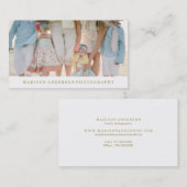 Visitenkarten der Einfachheits-| Visitenkarte (Vorne/Hinten)