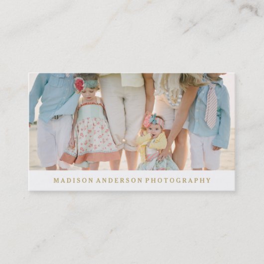 Visitenkarten der Einfachheits-| Visitenkarte (Vorderseite)