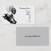 Visitenkarten der französischen Bulldogge des Visitenkarte (Vorne/Hinten)